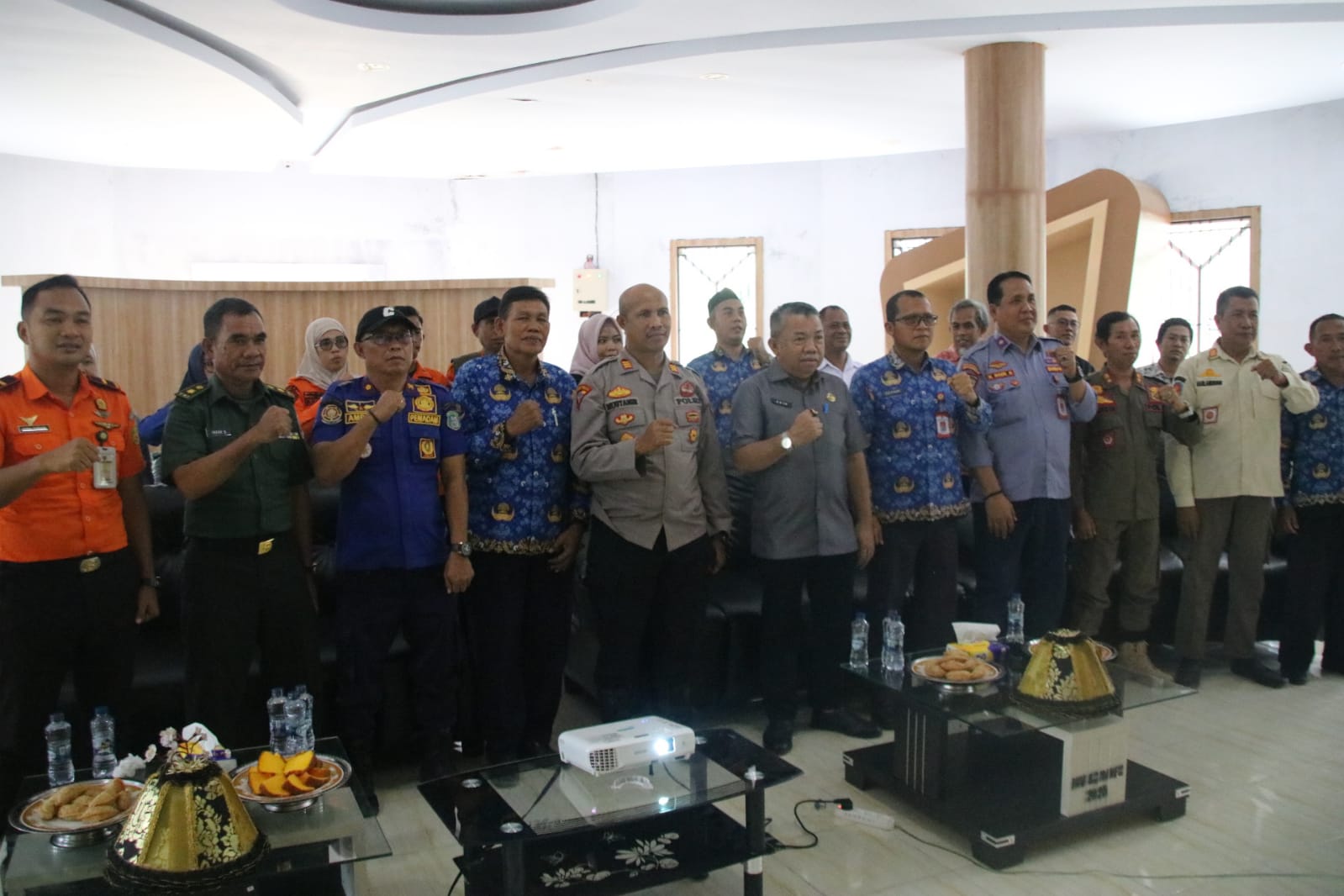 Sekda Pasangkayu, Menghadiri Acara Kesiapan Penerapan Layanan Nomor Tunggal Panggilan Darurat (NTPD)